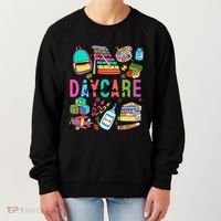 Retro Daycare Teacher Somebody Favorite Women's Sweatshirt thumb 0