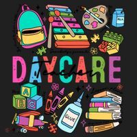 Retro Daycare Teacher Somebody Favorite Women's Sweatshirt thumb 2