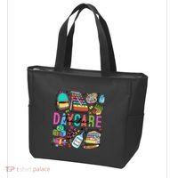 Retro Daycare Teacher Somebody Favorite Tote Bag thumb 3