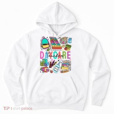 Retro Daycare Teacher Somebody Favorite Hoodie