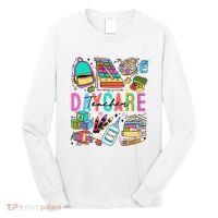 Retro Daycare Teacher Somebody Favorite Long Sleeve Shirt thumb 0