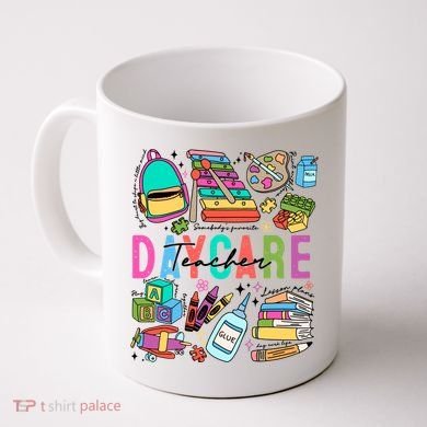 Retro Daycare Teacher Somebody Favorite Coffee Mug