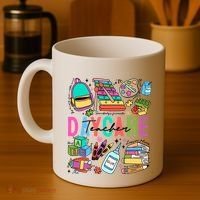 Retro Daycare Teacher Somebody Favorite Coffee Mug thumb 4