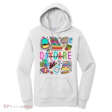 Retro Daycare Teacher Somebody Favorite Women's Hoodie