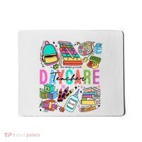 Retro Daycare Teacher Somebody Favorite Mousepad thumb 0
