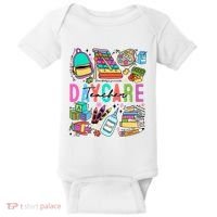 Retro Daycare Teacher Somebody Favorite Baby Bodysuit thumb 0