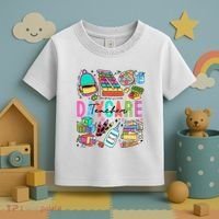 Retro Daycare Teacher Somebody Favorite Toddler T-Shirt thumb 3