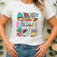 Retro Daycare Teacher Somebody Favorite Women's T-Shirt thumb 2