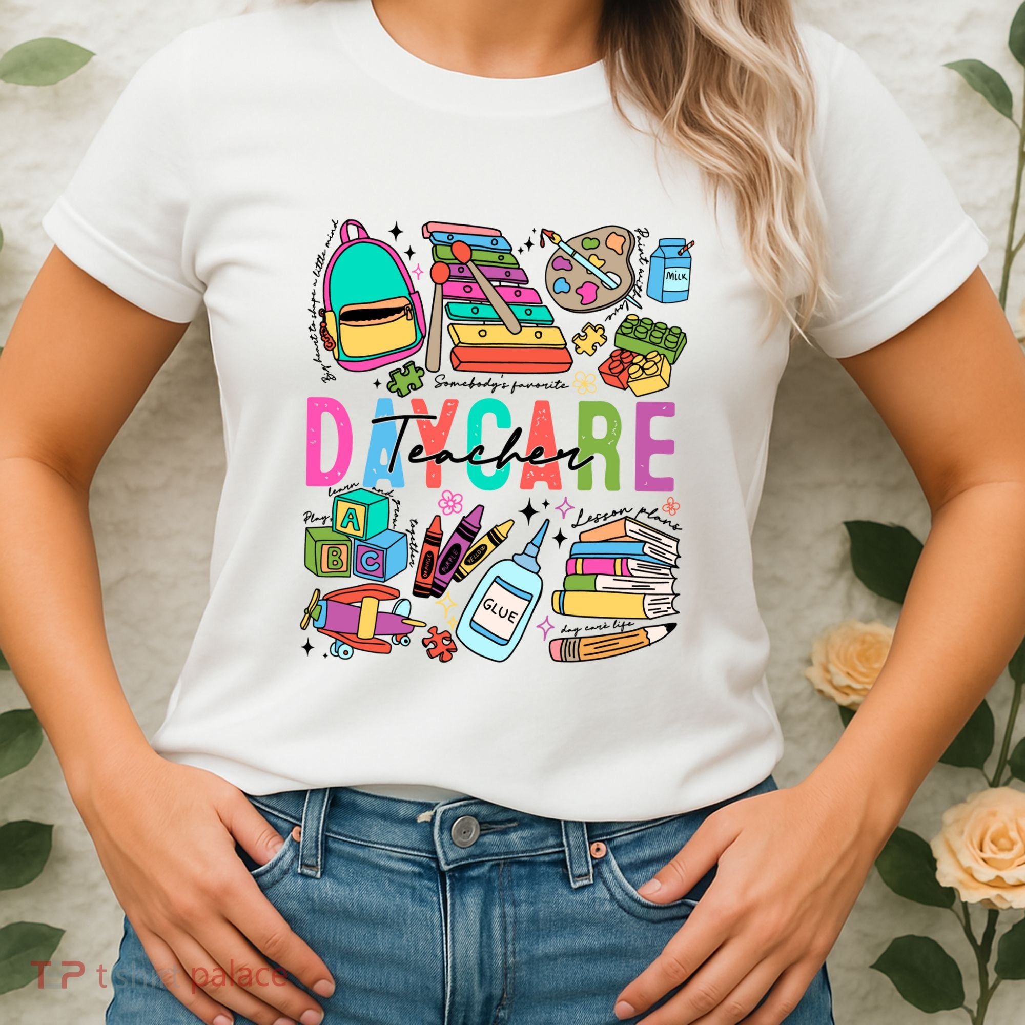 Retro Daycare Teacher Somebody Favorite Women's T-Shirt
