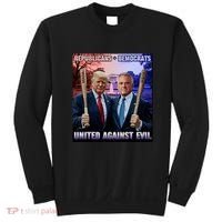 Republican Democrats United Against Evil Trump Kennedy Sweatshirt thumb 0