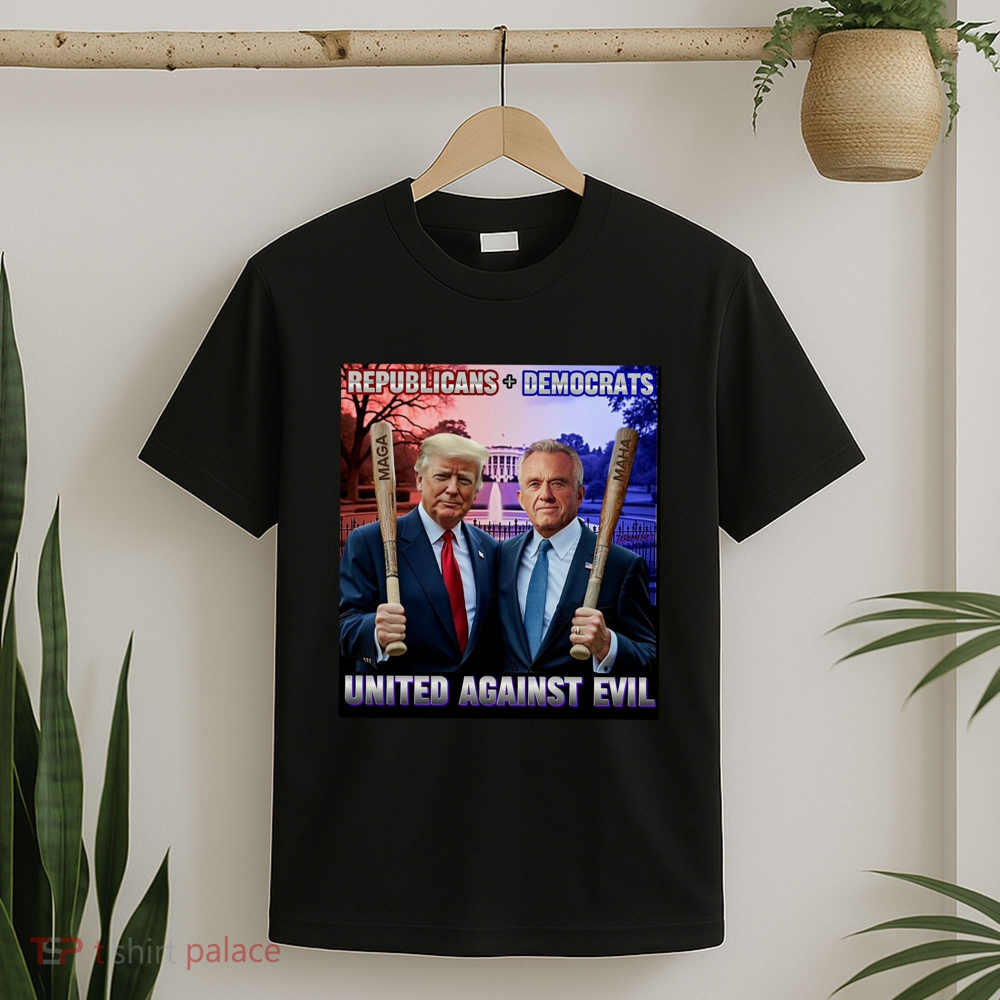 Republican Democrats United Against Evil Trump Kennedy T-Shirt