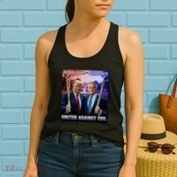 Republican Democrats United Against Evil Trump Kennedy Women's Tank Top thumb 2