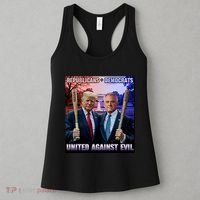 Republican Democrats United Against Evil Trump Kennedy Women's Tank Top thumb 3