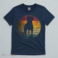 Rottweiler Dog Vintage Distressed Retro Style Silhouette T-Shirt thumb 5