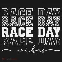 Race Day Vibes Checkered Coquette Bow Car Racing Race Day Women's Hoodie thumb 2