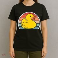 Rubber Duck Vintage Rubber Duckie Retro T-Shirt thumb 4
