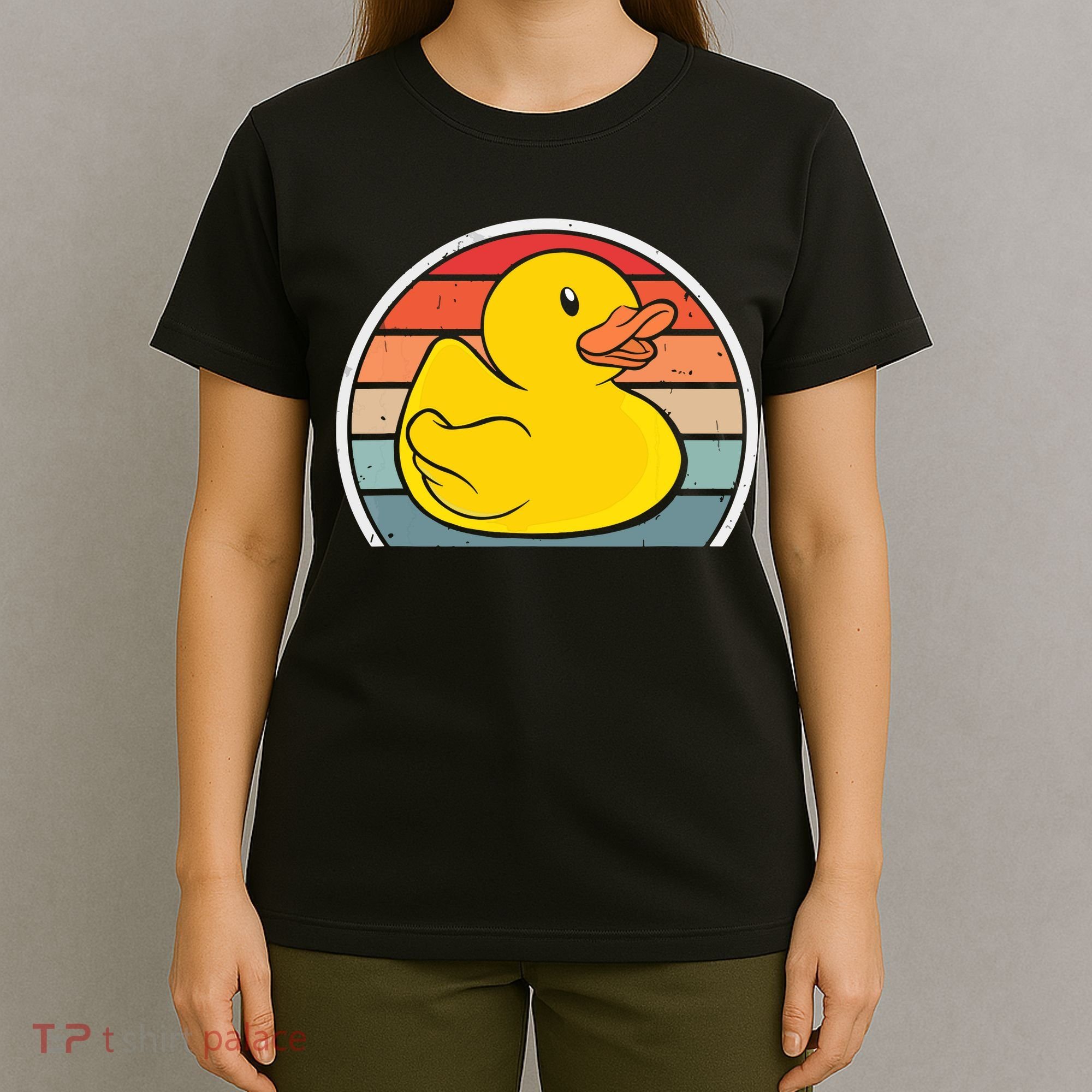 Rubber Duck Vintage Rubber Duckie Retro T-Shirt