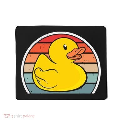 Rubber Duck Vintage Rubber Duckie Retro Mousepad