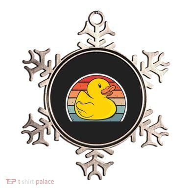 Rubber Duck Vintage Rubber Duckie Retro Ornament