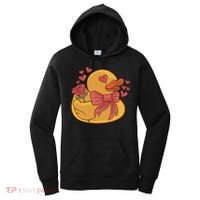 Rubber Duck Valentines Day Rose Cute Women's Hoodie thumb 0