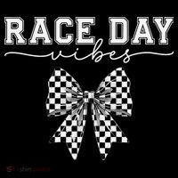 Race Day Vibes Checkered Coquette Bow Car Racing Race Day Coffee Mug thumb 5