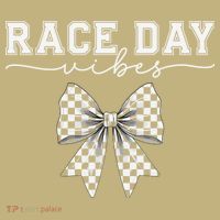 Race Day Vibes Checkered Coquette Bow Car Racing Race Day Hoodie thumb 7