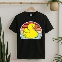 Rubber Duck Vintage Rubber Duckie Retro T-Shirt thumb 2