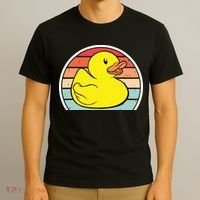 Rubber Duck Vintage Rubber Duckie Retro T-Shirt thumb 3