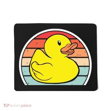 Rubber Duck Vintage Rubber Duckie Retro Mousepad
