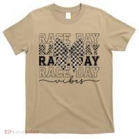 Race Day Vibes Checkered Coquette Bow Car Racing Race Day T-Shirt thumb 0