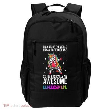 Rare Disease Warrior Unicorn Awareness Backpack