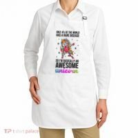 Rare Disease Warrior Unicorn Awareness Apron thumb 2
