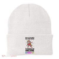 Rare Disease Warrior Unicorn Awareness Beanie thumb 0