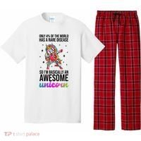 Rare Disease Warrior Unicorn Awareness Pajama Set thumb 0