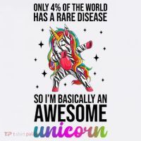 Rare Disease Warrior Unicorn Awareness Mousepad thumb 1