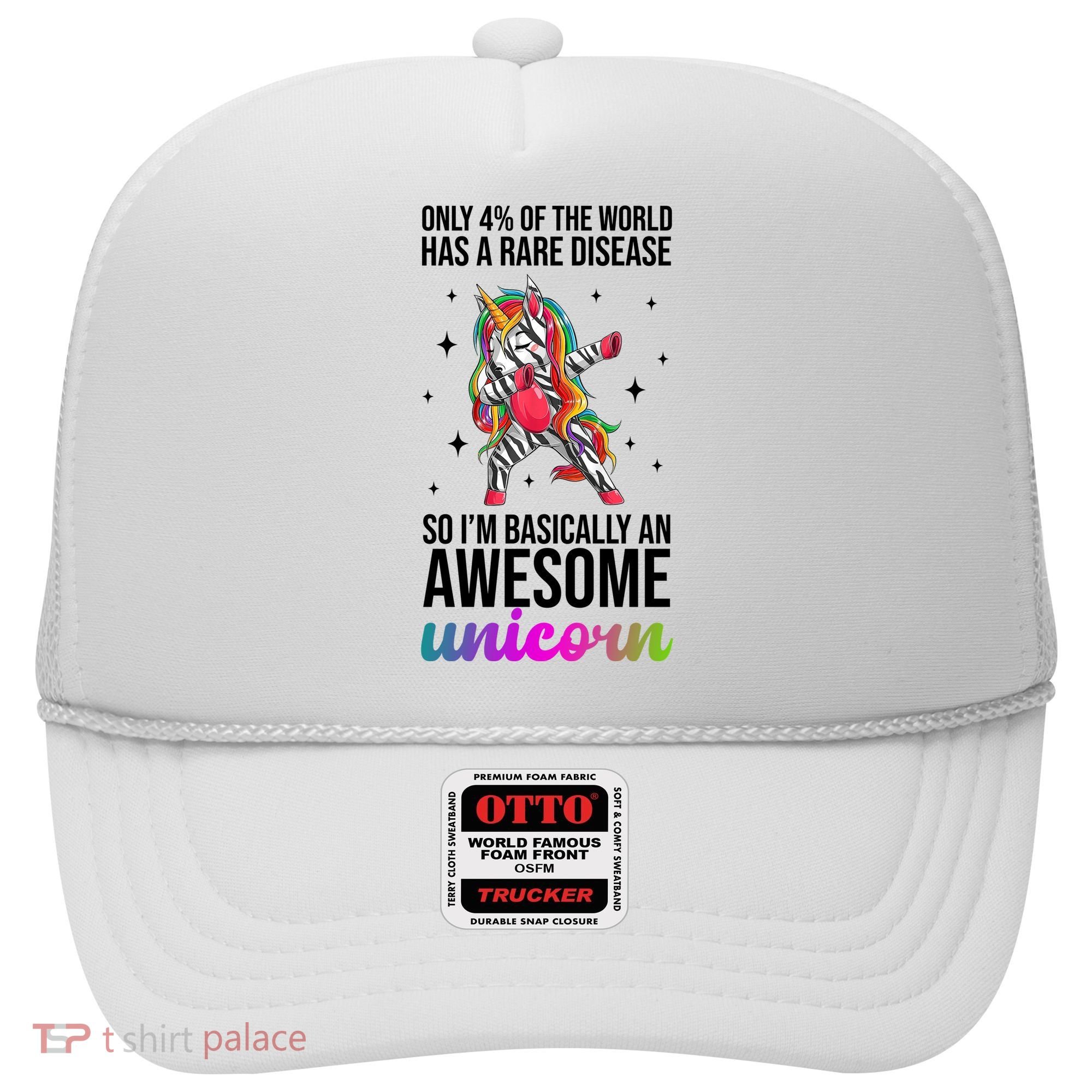 Rare Disease Warrior Unicorn Awareness Hat
