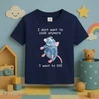 Remy DoesnT Want To Cook Anymore Toddler T-Shirt thumb 3
