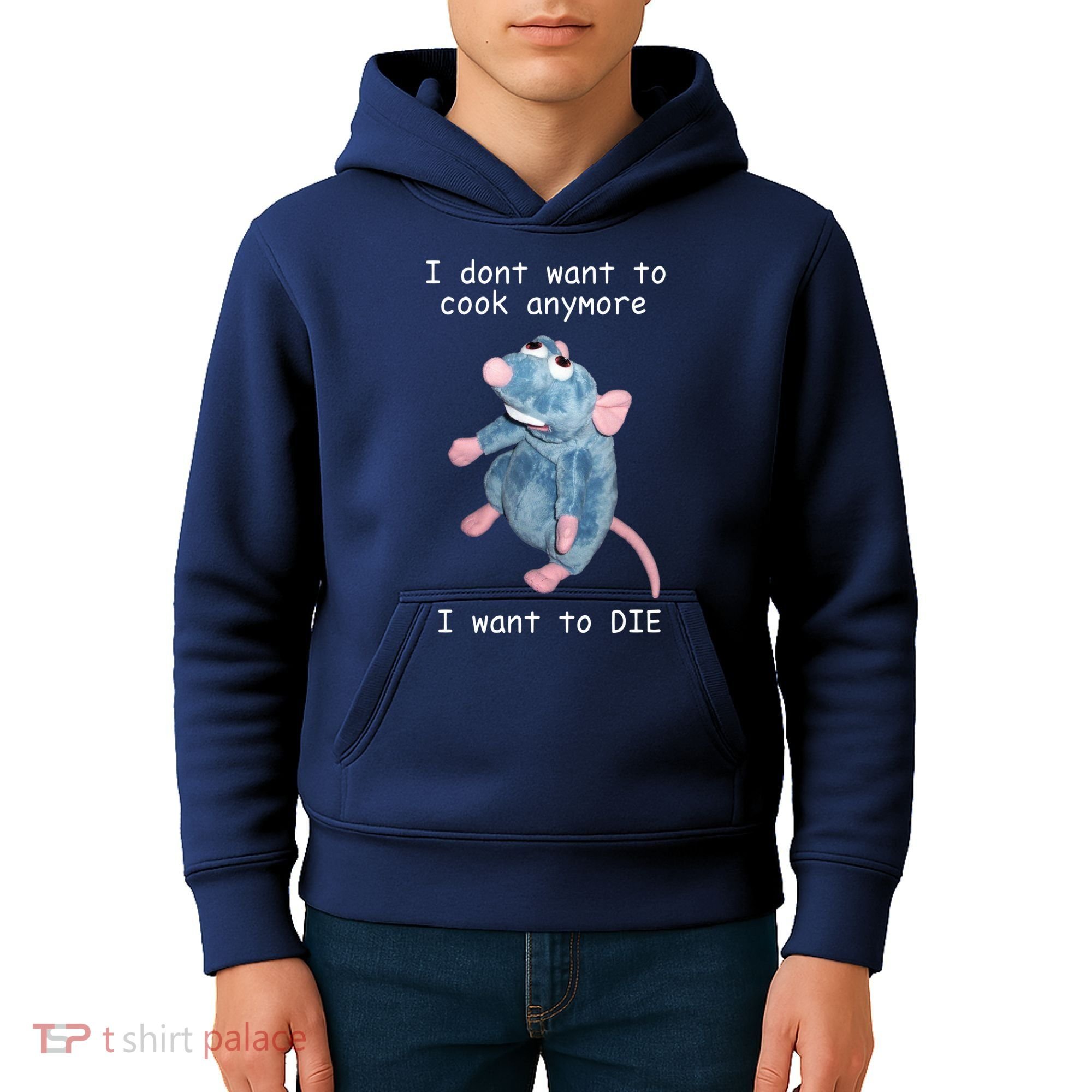Remy DoesnT Want To Cook Anymore Kids Hoodie