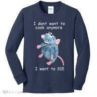 Remy DoesnT Want To Cook Anymore Kids Long Sleeve Shirt thumb 0