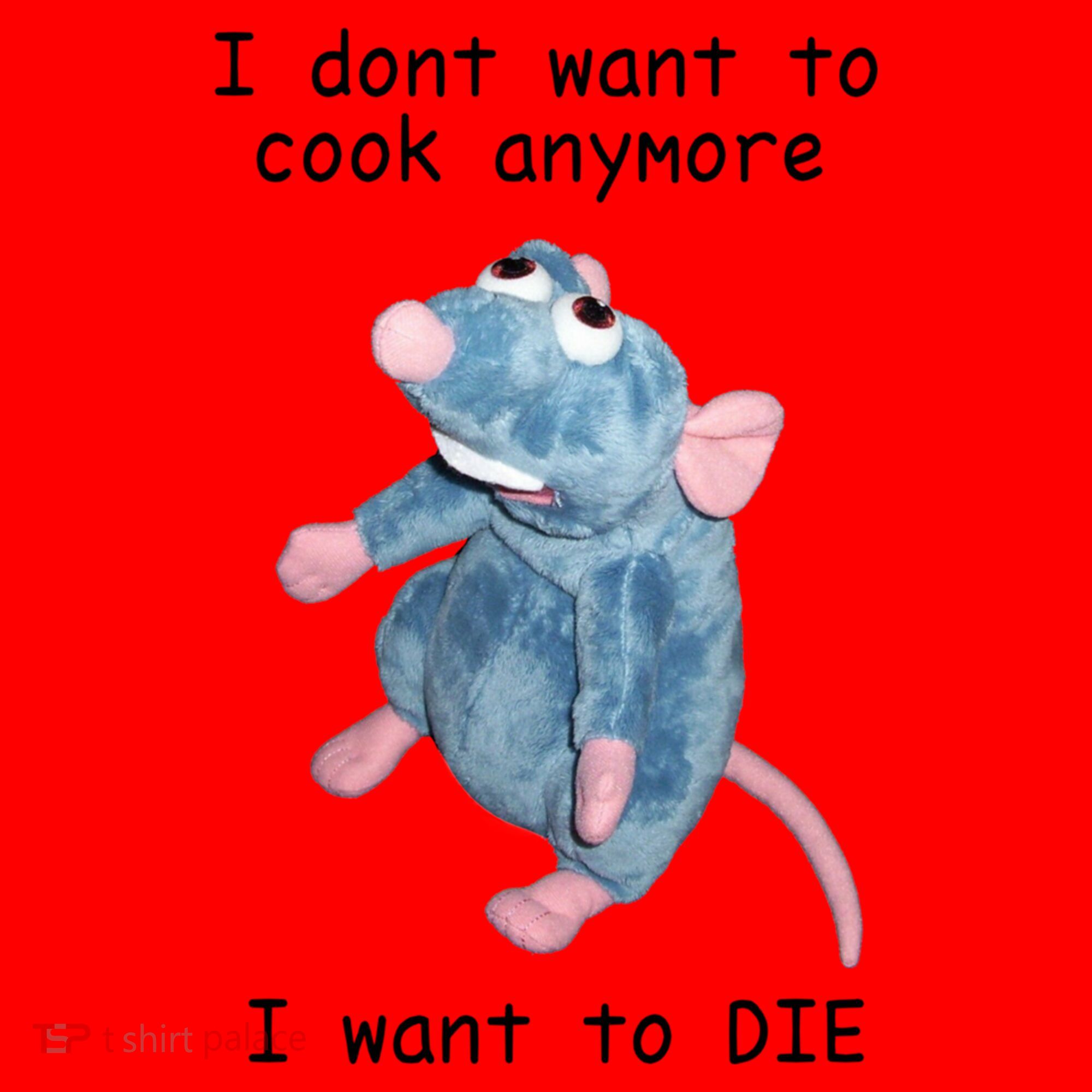 Remy DoesnT Want To Cook Anymore Santa Hat