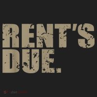 Rent's Due Work Hard Bodybuilder Weightlifting Distressed Hat thumb 2