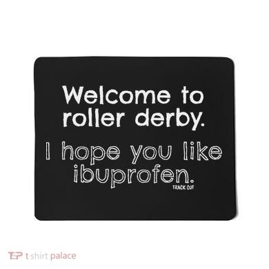 Roller Derby Welcome Mousepad