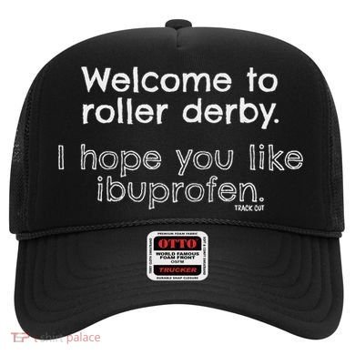 Roller Derby Welcome Hat