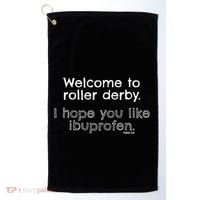 Roller Derby Welcome Golf Towel thumb 0