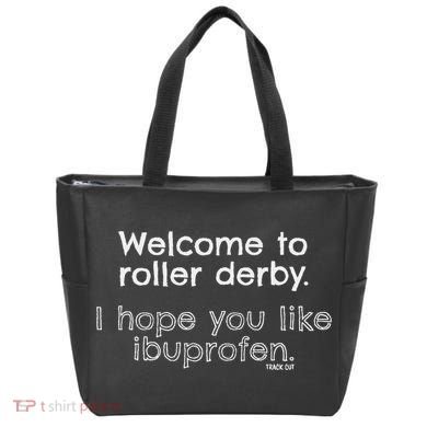 Roller Derby Welcome Tote Bag