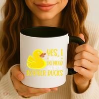 Rubber Duck Yes I Really Do Need All These Rubber Ducks Coffee Mug thumb 3