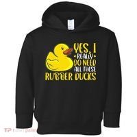 Rubber Duck Yes I Really Do Need All These Rubber Ducks Toddler Hoodie thumb 0