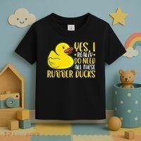 Rubber Duck Yes I Really Do Need All These Rubber Ducks Toddler T-Shirt thumb 3