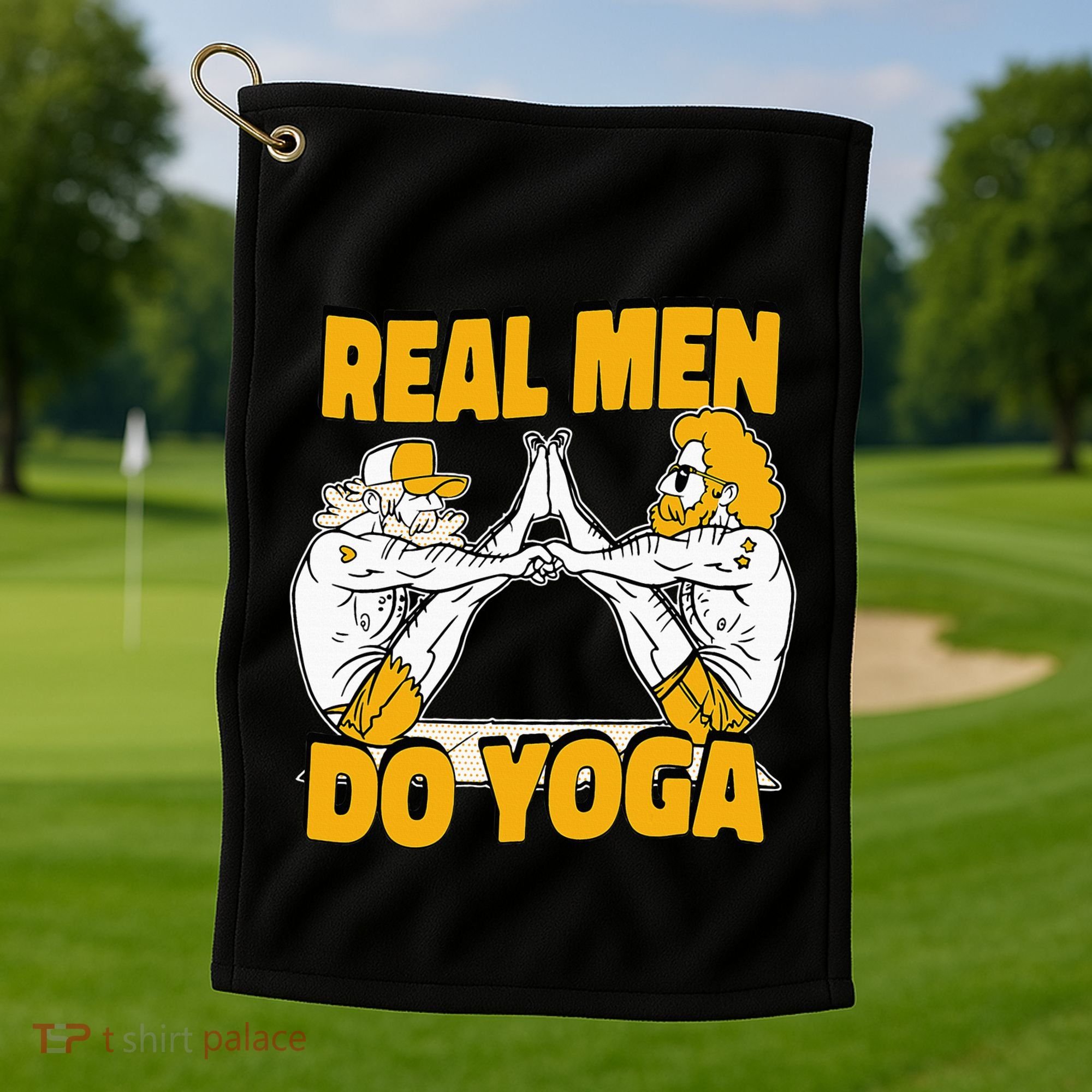 Real Do Yoga Spiritual Training Exercise Yoga Golf Towel