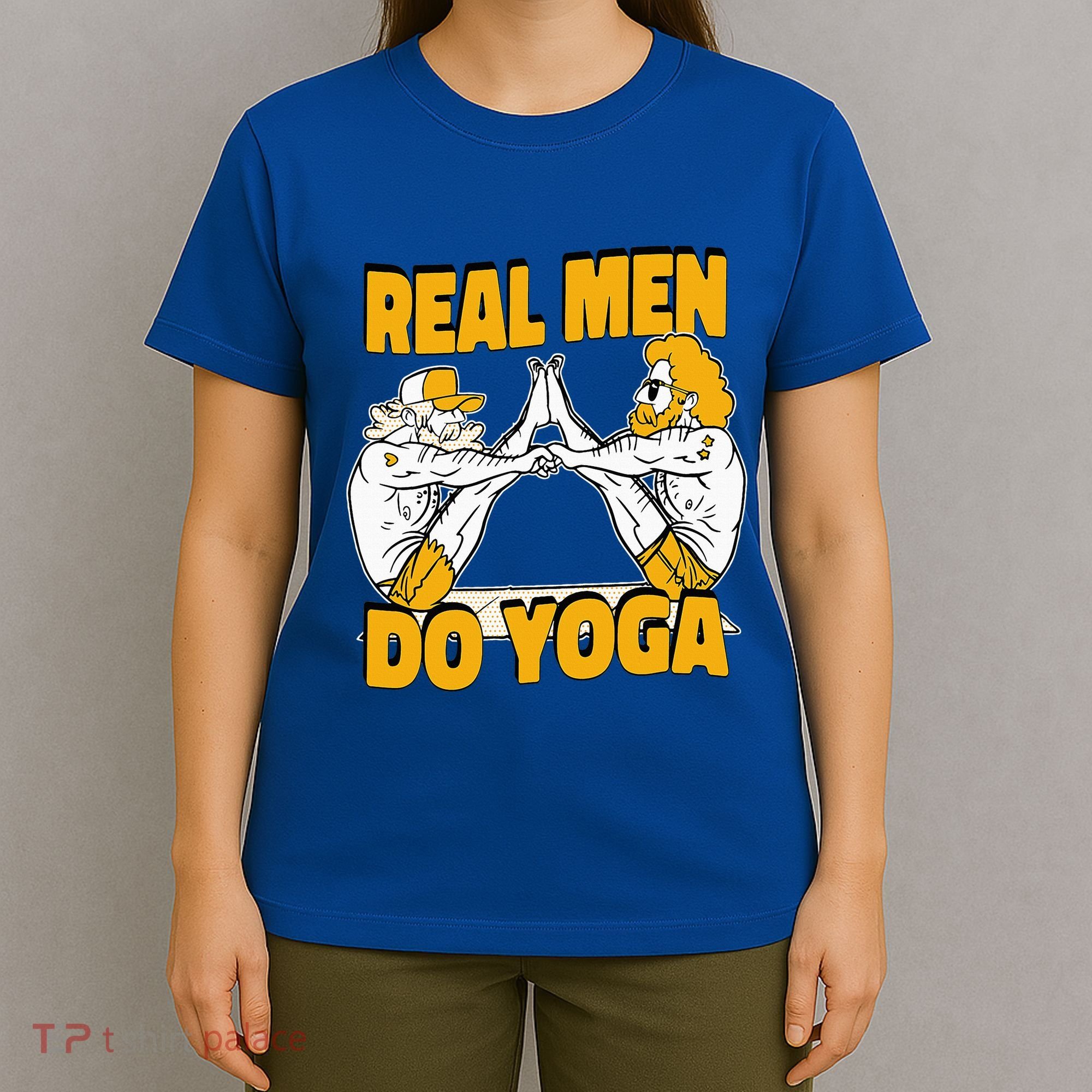 Real Do Yoga Spiritual Training Exercise Yoga T-Shirt